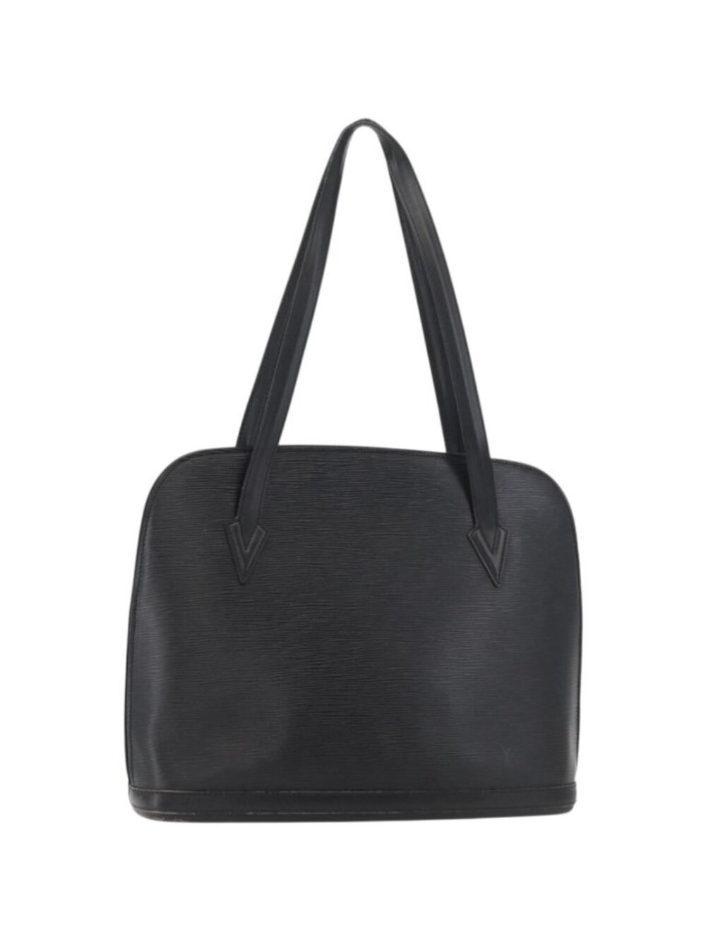 LOUIS VUITTON Epi Lussac Shoulder Bag Black M52282